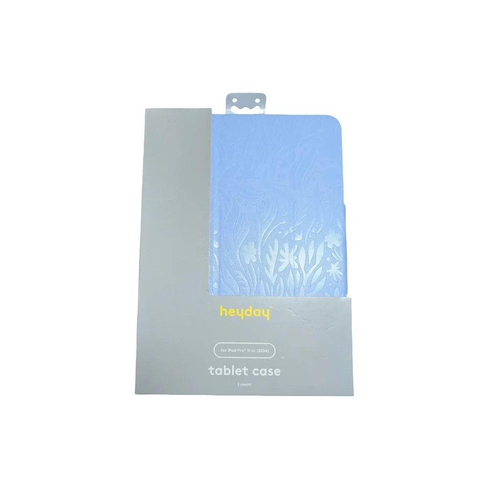 HW-N heyday Case for iPad Pro 11 inch (2024) Peri-Blue Tri-Fold Stand